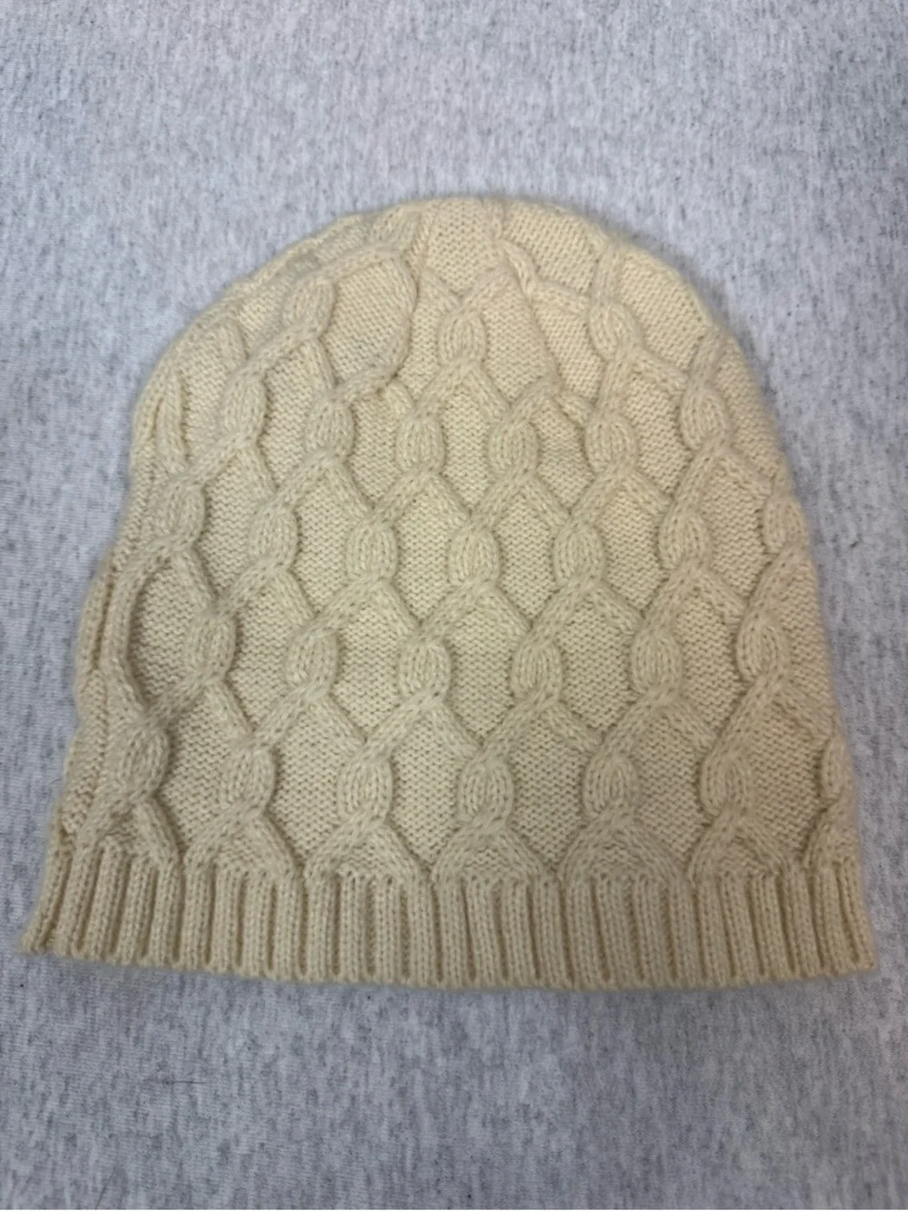 Minnesota Vikings Fanatics NFL Pro Line Women’s Cable Knit Beanie - Cream - 🏈❄️